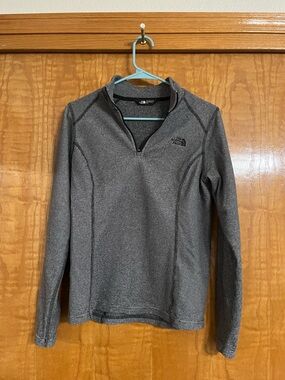 The North Face Dark Gray Quarter-Zip Pullover